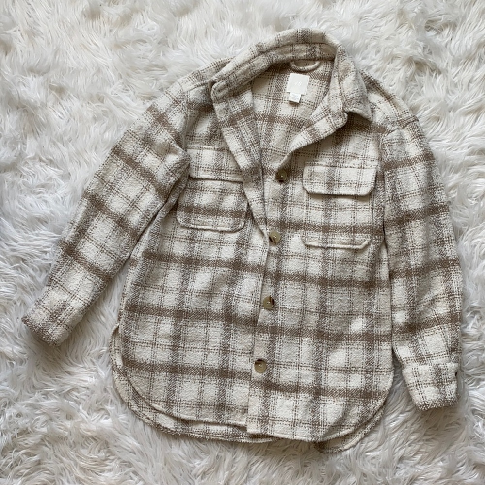 Hm Checked Shirt Jacket - image 2